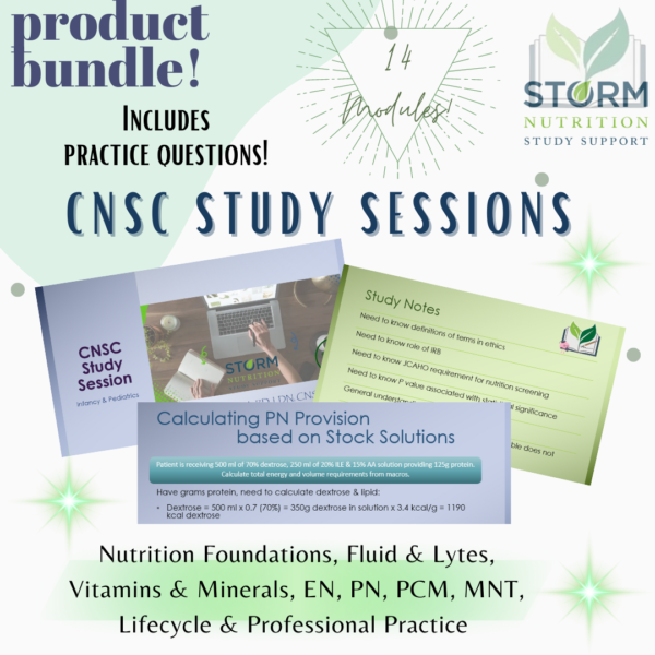 Storm CNSC Study Sessions – Get All 14 Presentation Slide Decks & Practice Questions!