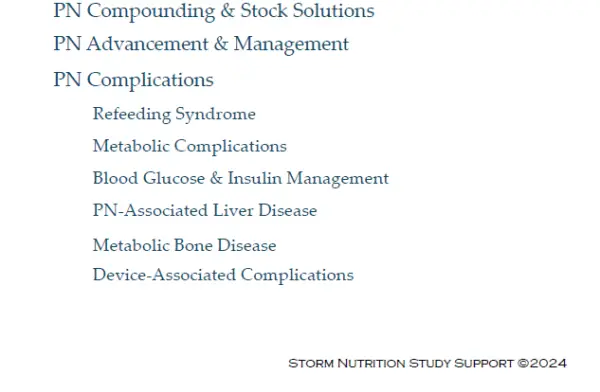 Parenteral Nutrition Training Guide - Image 3