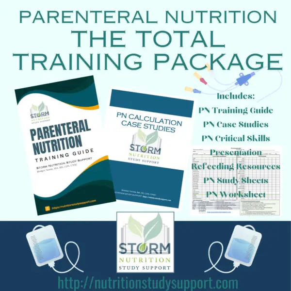 Parenteral Nutrition: The Total TPN Training Package