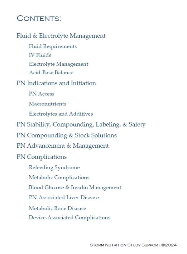 Parenteral Nutrition: The Total TPN Training Package - Image 6