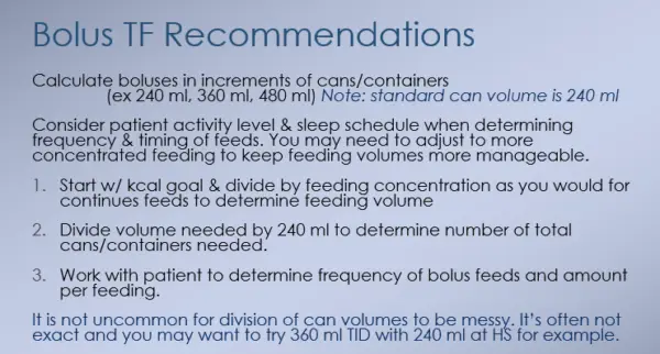 Nutrition Support Calculation Tutorial - Image 4